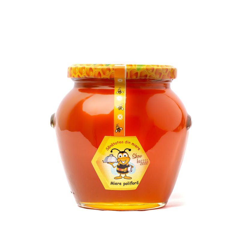 Market - Bacanie - Dulceata, miere si crema tartinabila - Pachet 1 Borcan miere salcam 750 g + 1 Borcan miere poliflora 750 g, Show Bazzz - Infinity.ro