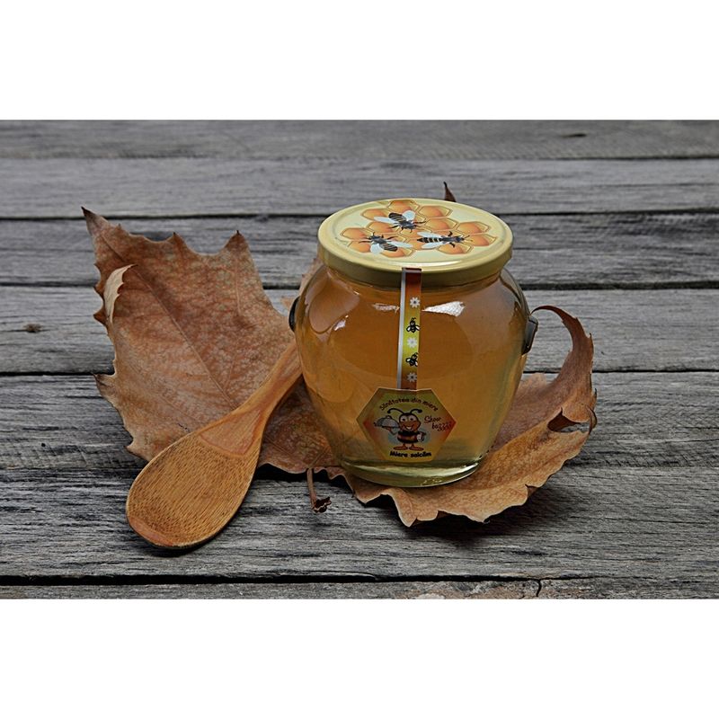 Market - Bacanie - Dulceata, miere si crema tartinabila - Pachet 1 Borcan miere salcam 750 g + 1 Borcan miere poliflora 750 g, Show Bazzz - Infinity.ro