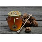 Market - Bacanie - Dulceata, miere si crema tartinabila - Set 1 Borcan amfora miere poliflora, 1 borcan miere salcam cu nuca, 1 borcan miere salcam cu mix de seminte, 1250 grame, Show Bazzz - Infinity.ro