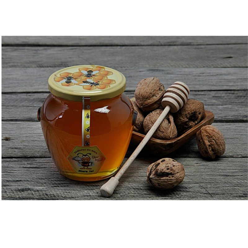Market - Bacanie - Dulceata, miere si crema tartinabila - Set 1 Borcan amfora miere poliflora, 1 borcan miere salcam cu nuca, 1 borcan miere salcam cu mix de seminte, 1250 grame, Show Bazzz - Infinity.ro