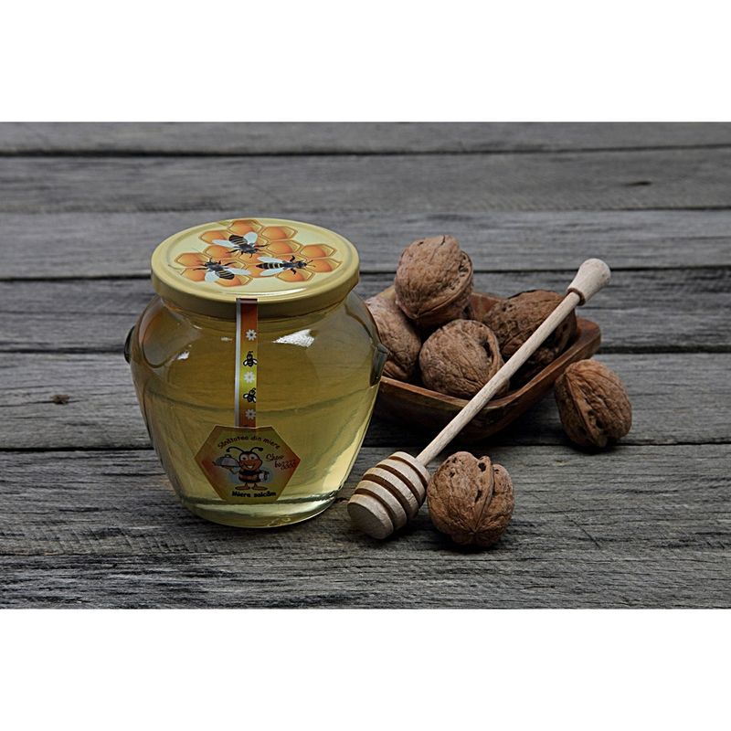 Market - Bacanie - Dulceata, miere si crema tartinabila - Pachet 1 Borcan miere tei 750 g + 1 Borcan miere salcam 750 g, Show Bazzz - Infinity.ro