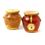 Market - Bacanie - Dulceata, miere si crema tartinabila - Pachet 1 Borcan miere poliflora 750 g + 1 Borcan faguri miere poliflora 750 g, Show Bazzz - Infinity.ro