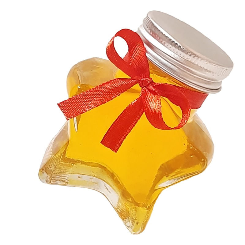 Market - Bacanie - Dulceata, miere si crema tartinabila - Borcanas cu miere in forma de steluta, 100 g, Show Bazzz - Infinity.ro