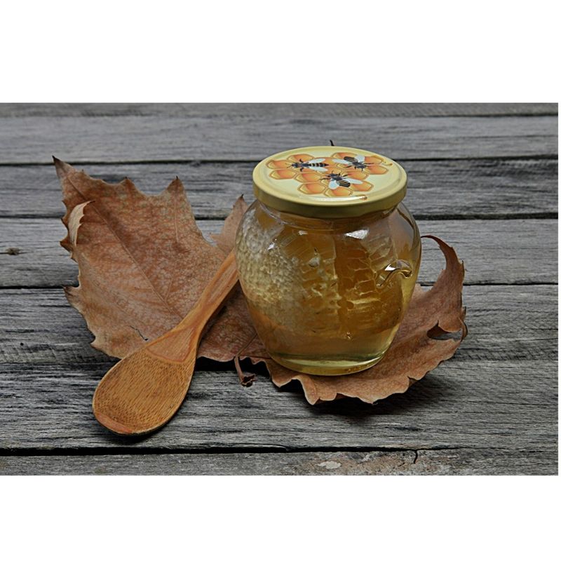 Market - Bacanie - Dulceata, miere si crema tartinabila - Set 1 Borcan faguri in miere tei, 1 Borcan faguri miere salcam, 1 caserola polen poliflor, Show Bazzz - Infinity.ro