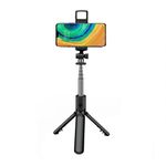 Laptop, Telefoane si Tablete - Telefoane mobile si accesorii - Accesorii Telefoane - Selfie stick-uri - Mini Selfie Stick cu Telecomanda, LED, 67cm - Techsuit (S03-S) - Negru - Infinity.ro