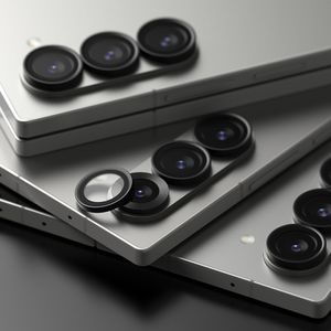 Folie Camera pentru Samsung Galaxy Z Fold6 (set 2) - Ringke Camera Lens Frame Glass - Negru