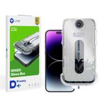 Laptop, Telefoane si Tablete - Telefoane mobile si accesorii - Accesorii Telefoane - Folii protectie telefoane - Folie pentru iPhone 16 Pro - Lito Magic Glass Box D+ Tools - Privacy - Infinity.ro