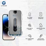 Laptop, Telefoane si Tablete - Telefoane mobile si accesorii - Accesorii Telefoane - Folii protectie telefoane - Folie pentru iPhone 16 Pro - Lito Magic Glass Box D+ Tools - Privacy - Infinity.ro