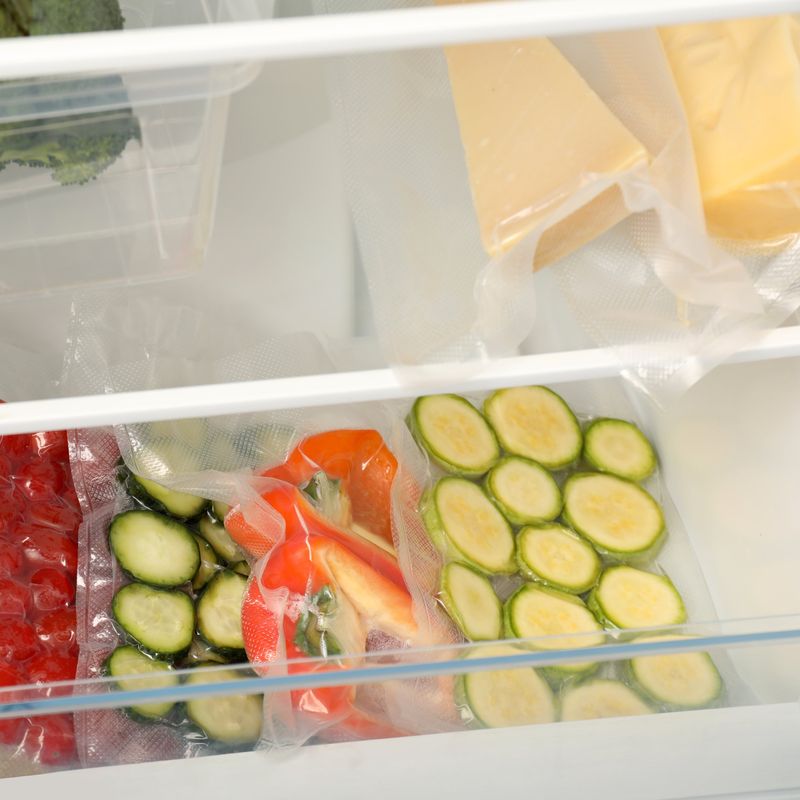 Market - Curatenie si intretinere casa - Produse bucatarie - Pungi si folii alimentare - Set 100 Pungi Gofrate pentru Vidat Neste® - 20 x 20 - Infinity.ro