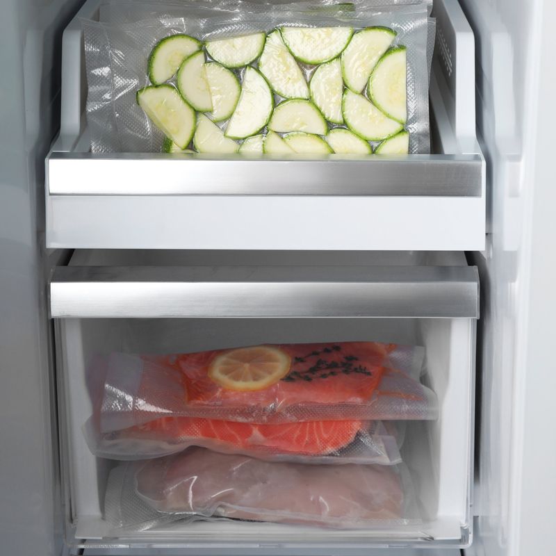 Market - Curatenie si intretinere casa - Produse bucatarie - Pungi si folii alimentare - Set 100 Pungi Gofrate pentru Vidat Neste® - 18 x 30 - Infinity.ro