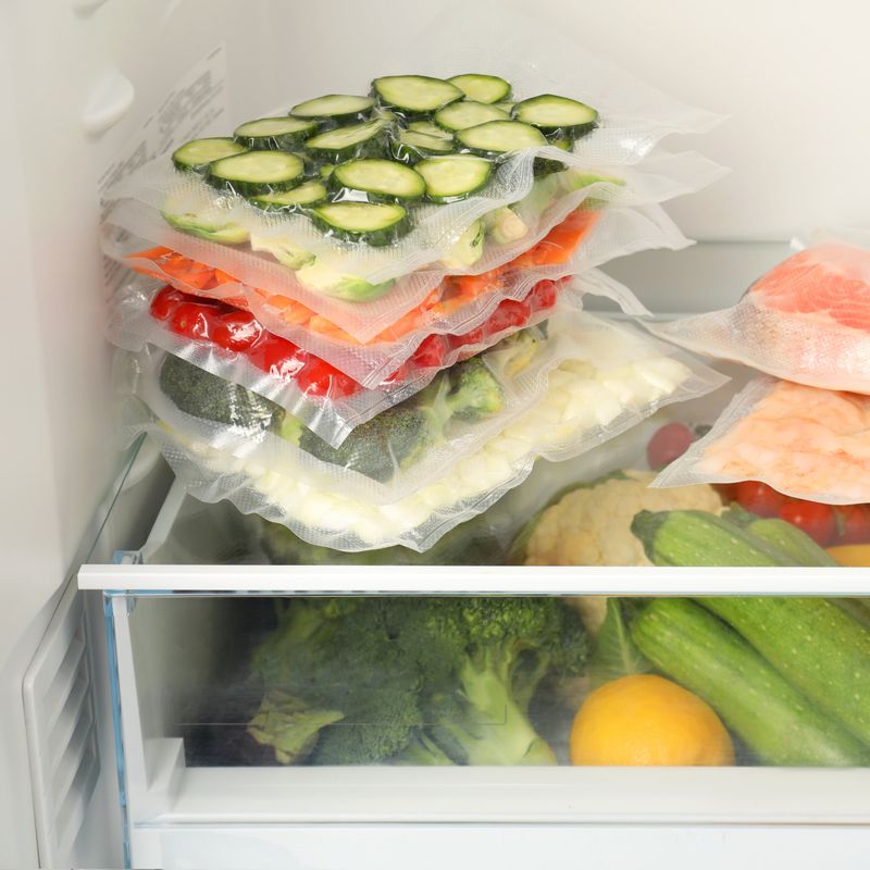 Market - Curatenie si intretinere casa - Produse bucatarie - Pungi si folii alimentare - Set 100 Pungi Gofrate pentru Vidat Neste® - 18 x 30 - Infinity.ro