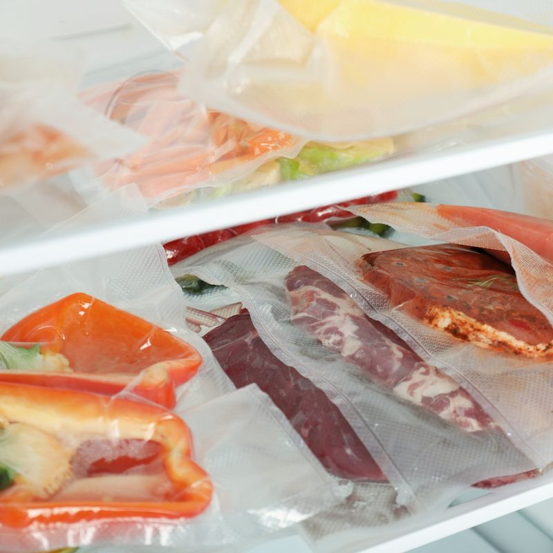 Market - Curatenie si intretinere casa - Produse bucatarie - Pungi si folii alimentare - Set 100 Pungi Gofrate pentru Vidat Neste® - 18 x 30 - Infinity.ro