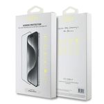 Laptop, Telefoane si Tablete - Telefoane mobile si accesorii - Accesorii Telefoane - Folii protectie telefoane - Folie pentru iPhone 16 Pro - Guess Classic 2.5D Outline (GUTGP16LBOKGCIT) - Negru - Infinity.ro