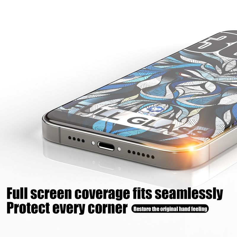Laptop, Telefoane si Tablete - Telefoane mobile si accesorii - Accesorii Telefoane - Folii protectie telefoane - Folie pentru iPhone 13 / iPhone 13 Pro / iPhone 14 - Lito D+ Max 300C - Transparent - Infinity.ro