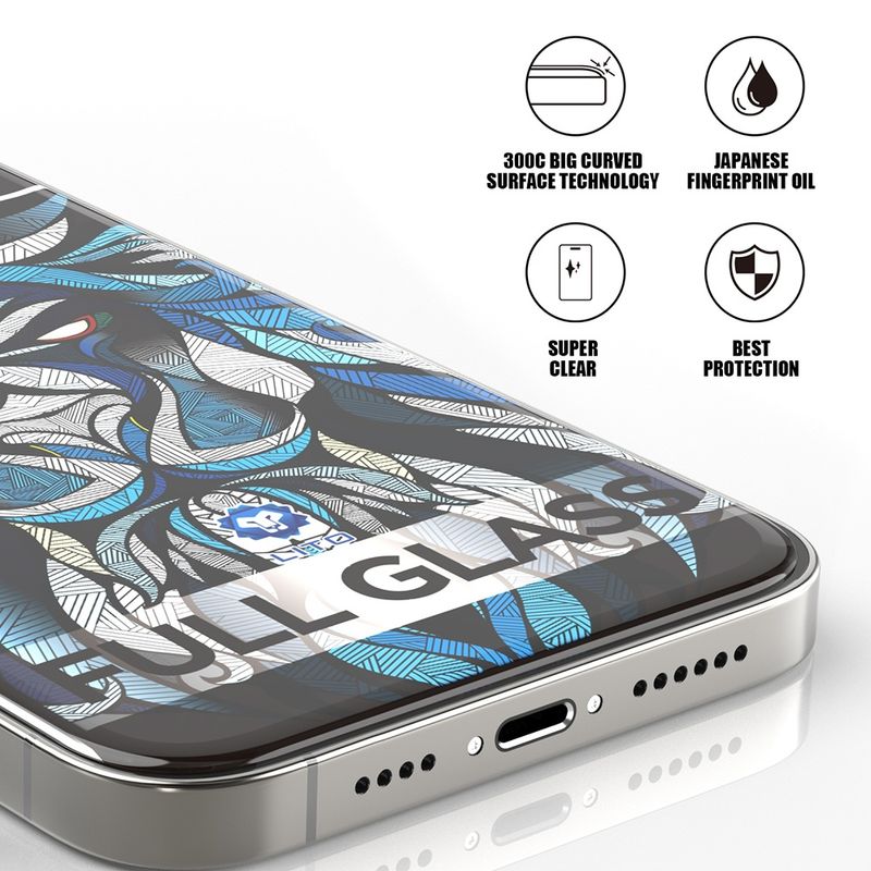 Laptop, Telefoane si Tablete - Telefoane mobile si accesorii - Accesorii Telefoane - Folii protectie telefoane - Folie pentru iPhone 13 / iPhone 13 Pro / iPhone 14 - Lito D+ Max 300C - Transparent - Infinity.ro