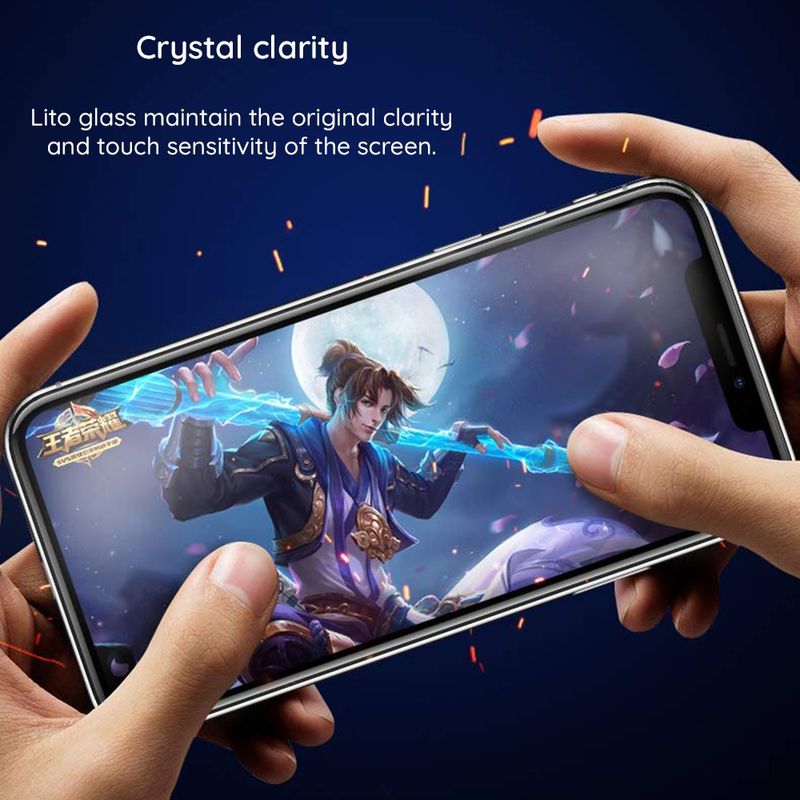 Laptop, Telefoane si Tablete - Telefoane mobile si accesorii - Accesorii Telefoane - Folii protectie telefoane - Folie pentru iPhone 16 Plus - Lito HD Pro Matte - Negru - Infinity.ro