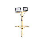 Casa si Gradina - Corpuri si surse de iluminat - Iluminat comercial si industrial - Proiectoare si lampi de lucru - Proiector LED 2 x 100 W cu trepied telescopic pentru constructii, alb neutru, 4500 K, Keltin K02051 - Infinity.ro