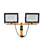 Casa si Gradina - Corpuri si surse de iluminat - Iluminat comercial si industrial - Proiectoare si lampi de lucru - Proiector LED 2 x 100 W cu trepied telescopic pentru constructii, alb neutru, 4500 K, Keltin K02051 - Infinity.ro