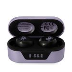 TV, Audio-Video si Foto - Portabile audio - Casti audio - Casti In-ear, Albastrutooth 5.0, TWS, IPX4 - Guess (GUTWST31EU) - Mov - Infinity.ro
