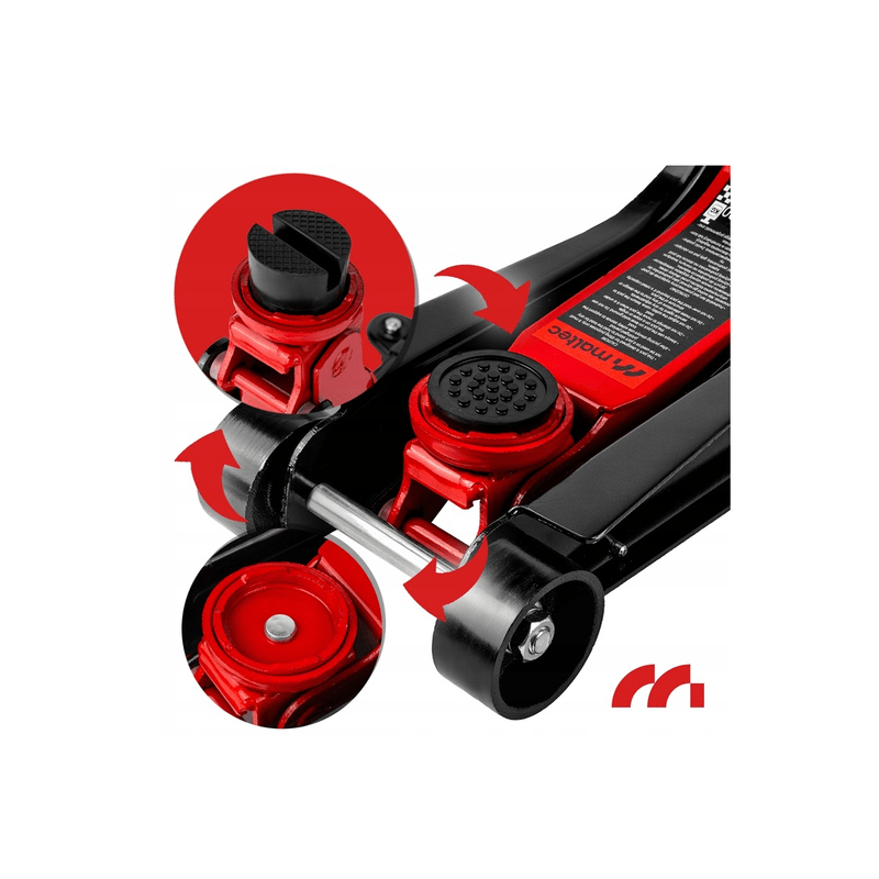 Casa si Gradina - Constructii - Depozitare, transport si protectie - Echipamente pentru transport si ridicat - Cric hidraulic, capacitate 2.5 T, 385 mm, MalTec 112272 - Infinity.ro