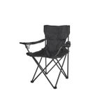 Sport si Outdoor - Camping - Mobilier pentru camping - Scaune camping - Scaun turistic pliabil, negru, Keltin K00409A - Infinity.ro