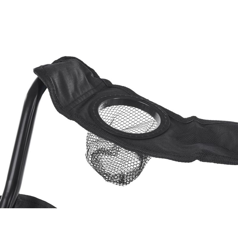 Sport si Outdoor - Camping - Mobilier pentru camping - Scaune camping - Scaun turistic pliabil, negru, Keltin K00409A - Infinity.ro