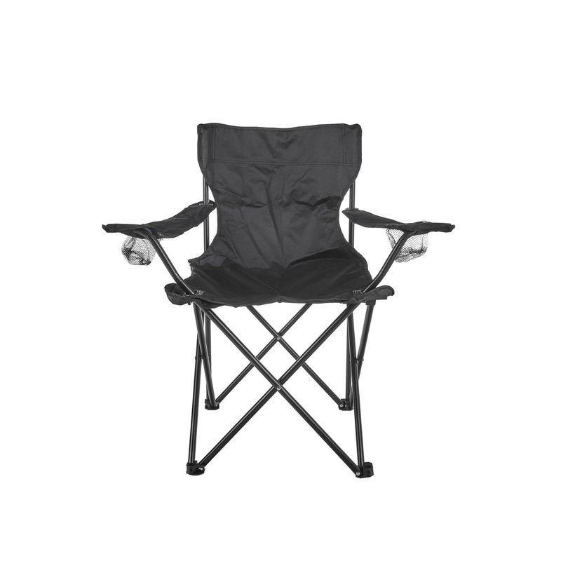 Sport si Outdoor - Camping - Mobilier pentru camping - Scaune camping - Scaun turistic pliabil, negru, Keltin K00409A - Infinity.ro