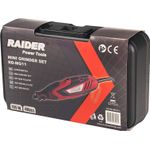 Casa si Gradina - Constructii - Scule electrice si accesorii - Polizoare - Set mini polizor drept cu accesorii RD-MG11, 135 W, viteza variabila, 40 elemente, Raider 044111 - Infinity.ro