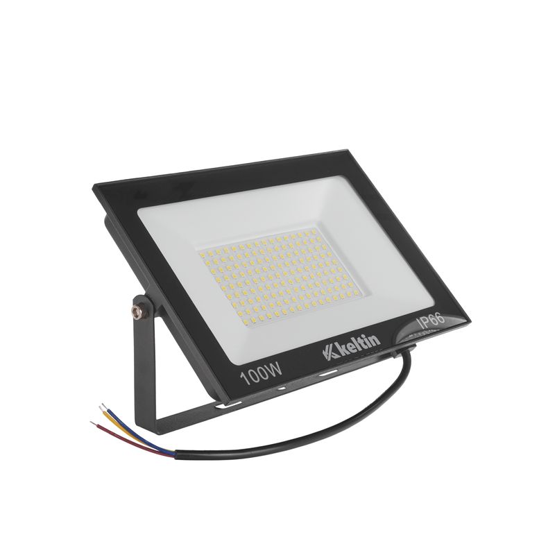 Casa si Gradina - Corpuri si surse de iluminat - Iluminat comercial si industrial - Proiectoare si lampi de lucru - Proiector LED cu lumina alba, 100 W, Keltin K02037 - Infinity.ro