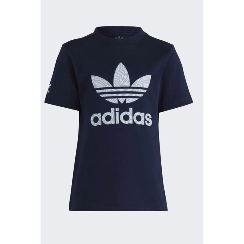 Fashion, accesorii si bijuterii - Copii - Imbracaminte copii - Treninguri si compleuri copii - Set de tricou si pantaloni scurti Adidas IC3034, 110-116 CM 5-6 ani, Albastru - Infinity.ro