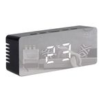 Casa si Gradina - Decoratiuni - Ceasuri - Ceas desteptator cu cablu USB si afisaj LED, Adler AD1189b - Infinity.ro