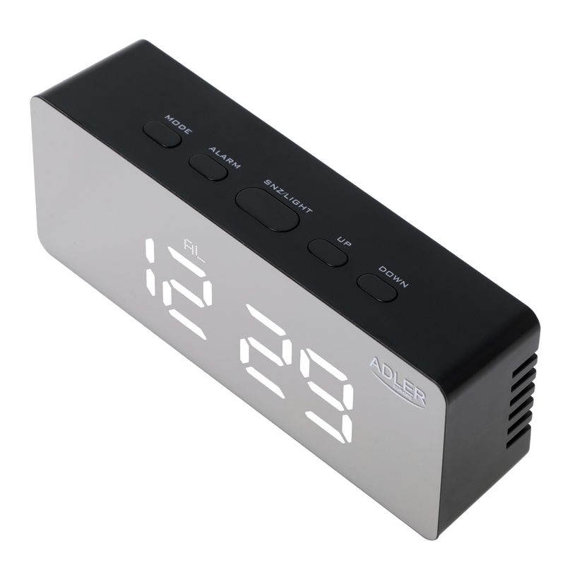 Casa si Gradina - Decoratiuni - Ceasuri - Ceas desteptator cu cablu USB si afisaj LED, Adler AD1189b - Infinity.ro