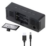 Casa si Gradina - Decoratiuni - Ceasuri - Ceas desteptator cu cablu USB si afisaj LED, Adler AD1189b - Infinity.ro