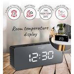 Casa si Gradina - Decoratiuni - Ceasuri - Ceas desteptator cu cablu USB si afisaj LED, Adler AD1189b - Infinity.ro