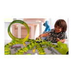 Jucarii, Copii si Bebe - Jucarii si jocuri - Seturi de constructie si cuburi - Seturi de constructie - Set pista Dino Park cu masinuta, 260 piese, MalPlay 110485 - Infinity.ro