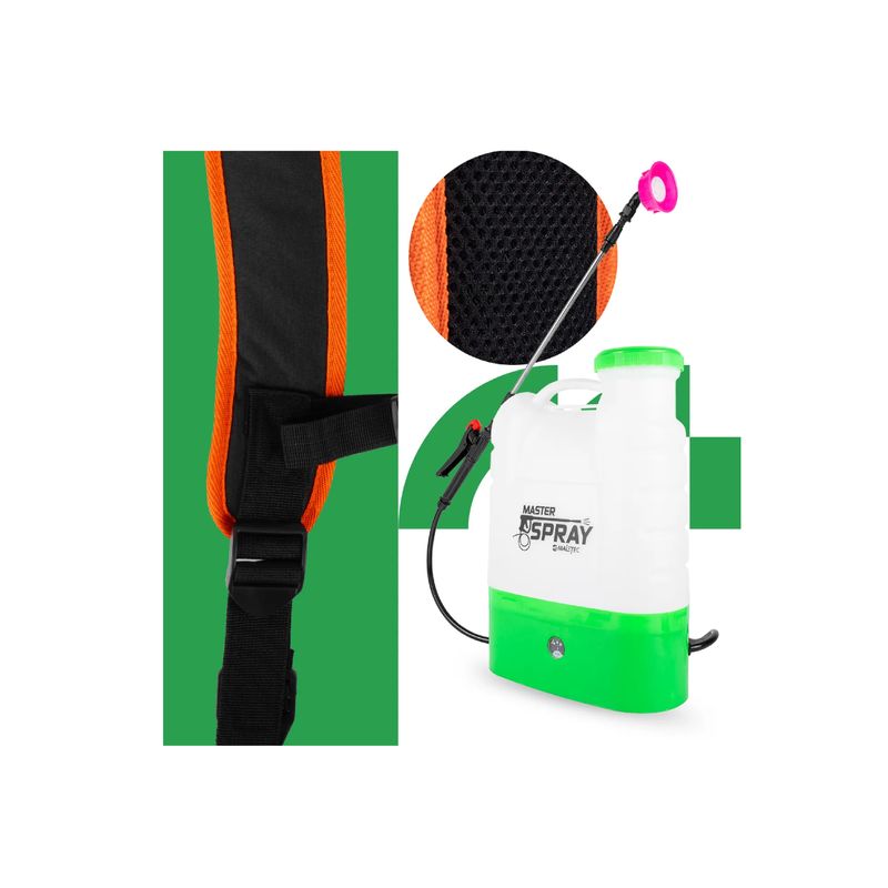 Casa si Gradina - Gradinarit si plante - Utilaje gradina - Atomizoare - Pulverizator electric de gradina tip rucsac, capacitate 16 l, MalTec 111438 - Infinity.ro
