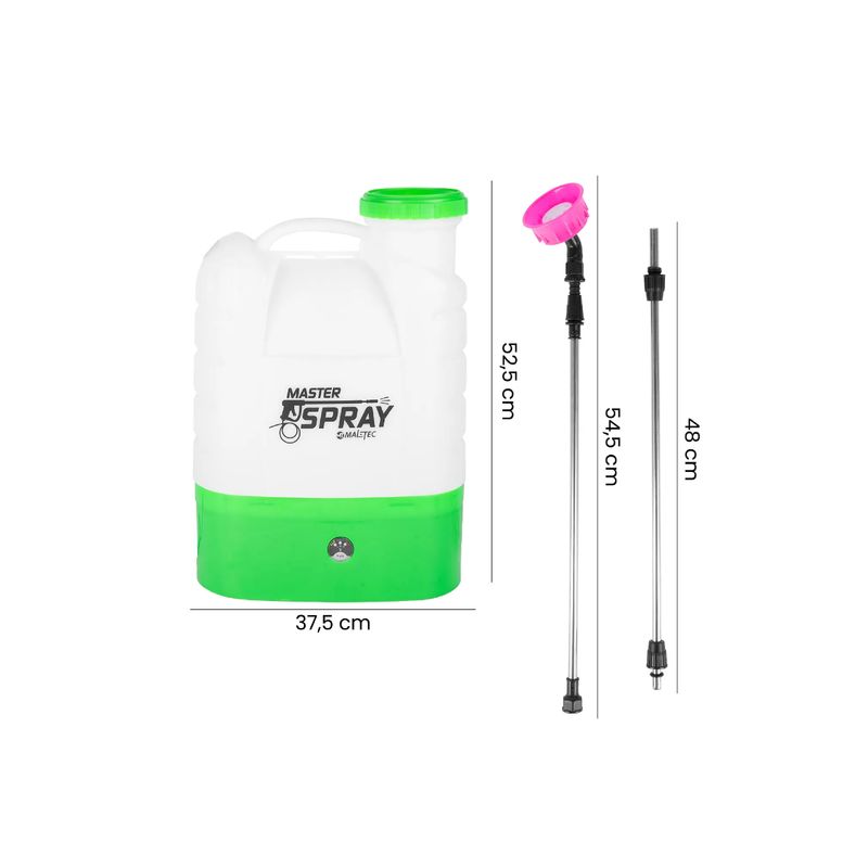 Casa si Gradina - Gradinarit si plante - Utilaje gradina - Atomizoare - Pulverizator electric de gradina tip rucsac, capacitate 16 l, MalTec 111438 - Infinity.ro