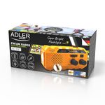 TV, Audio-Video si Foto - Portabile audio - Radio - Radio portabil cu lanterna si functie de incarcare, 1200 mAh, Adler AD1197 - Infinity.ro