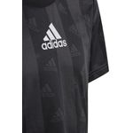 Fashion, accesorii si bijuterii - Copii - Imbracaminte copii - Tricouri copii - Tricou Copii adidas Brand Love HR6337, Negru, 158-164 CM 13-14 ani - Infinity.ro