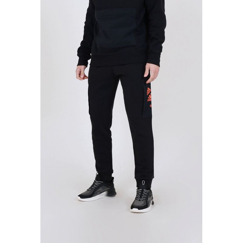 Fashion, accesorii si bijuterii - Barbati - Imbracaminte - Pantaloni barbati - Pantaloni de trening BrandLove Adidas HL9375, S INTL, Negru - Infinity.ro
