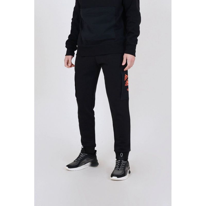 Fashion, accesorii si bijuterii - Barbati - Imbracaminte - Pantaloni barbati - Pantaloni de trening BrandLove Adidas HL9375,  L INTL, Negru - Infinity.ro