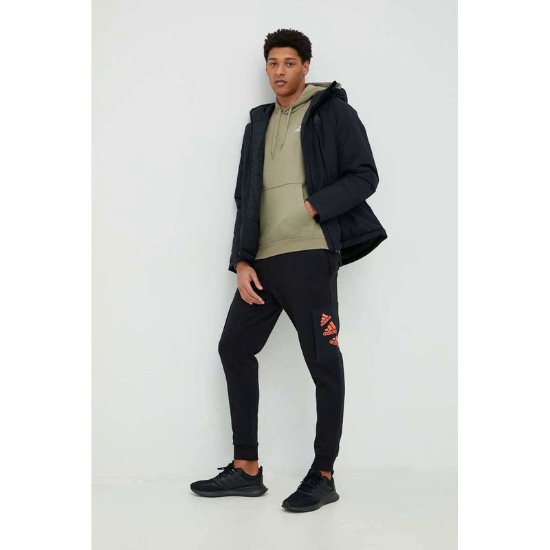 Fashion, accesorii si bijuterii - Barbati - Imbracaminte - Pantaloni barbati - Pantaloni de trening BrandLove Adidas HL9375,  L INTL, Negru - Infinity.ro