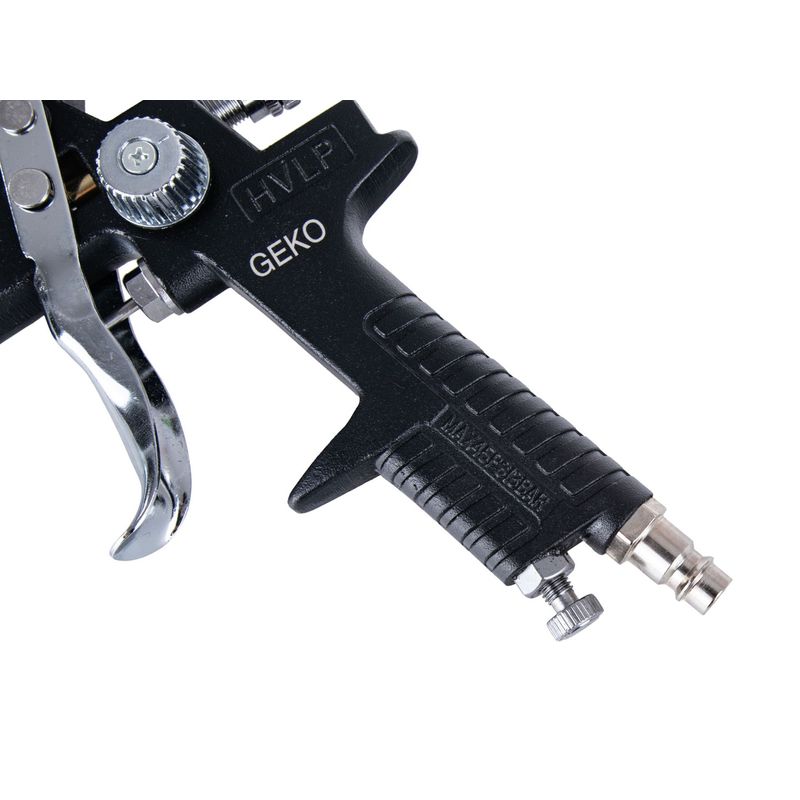 Casa si Gradina - Constructii - Vopsea si tencuieli - Pistoale si sisteme de vopsit si tencuit - Pisto de vopsit HVLP cu 4 duze, Geko G03123 - Infinity.ro