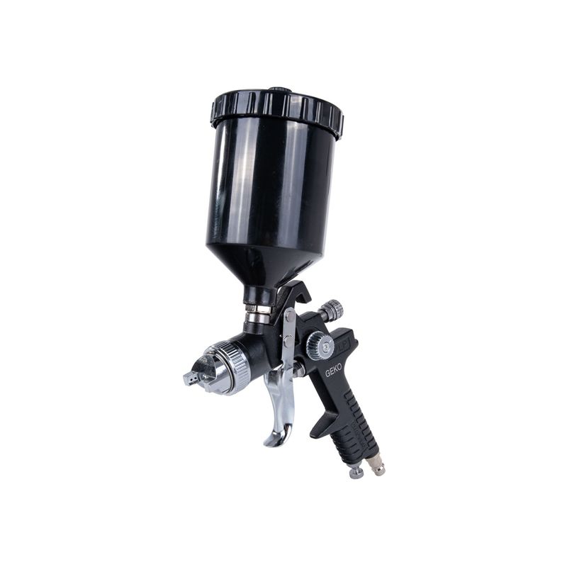 Casa si Gradina - Constructii - Vopsea si tencuieli - Pistoale si sisteme de vopsit si tencuit - Pisto de vopsit HVLP cu 4 duze, Geko G03123 - Infinity.ro