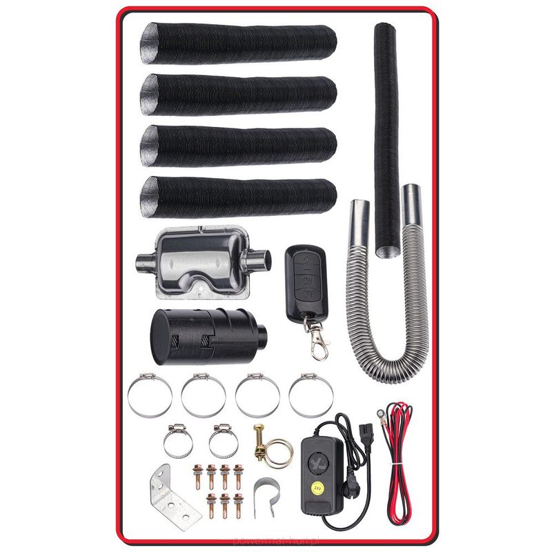 Casa si Gradina - Electrice - Echipamente electrice - Aeroterme industriale - Incalzitor auto pe motorina, 8 kW, Red Technic RTAGO0128 - Infinity.ro