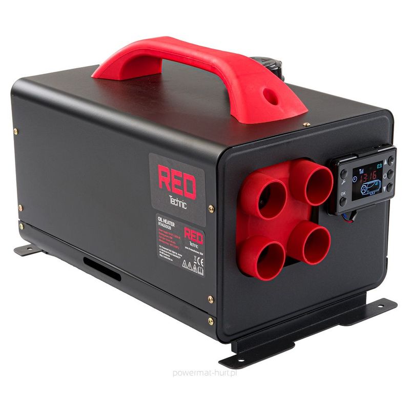 Casa si Gradina - Electrice - Echipamente electrice - Aeroterme industriale - Incalzitor auto pe motorina, 8 kW, Red Technic RTAGO0128 - Infinity.ro