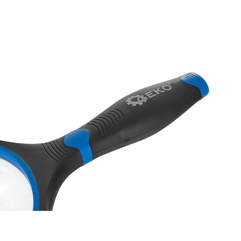 TV, Audio-Video si Foto - Optica, astronomie si metrologie - Optica si astronomie - Lupe si instrumente optice - Lupa cu maner cauciucat, 100 mm, 3 x, Geko G03225 - Infinity.ro