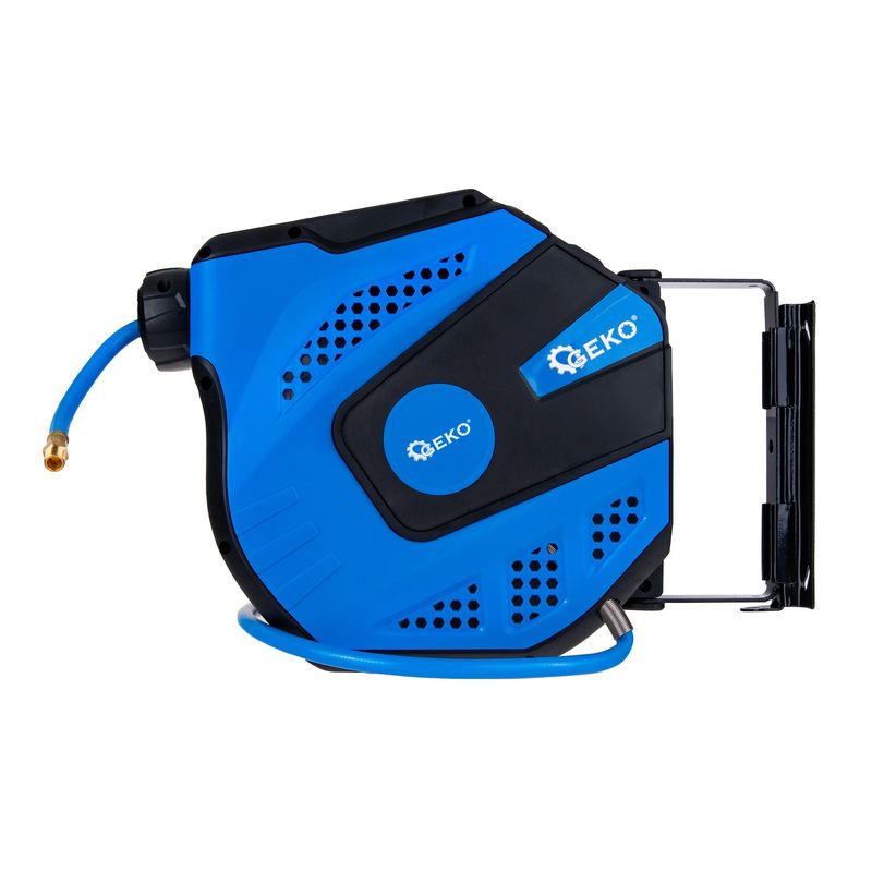 Casa si Gradina - Gradinarit si plante - Instalatii si accesorii pentru irigatii - Furtunuri de gradina si accesorii - Furtun pneumatic pe tambur, 20 m, 8 x 12 mm, Geko G03192 - Infinity.ro