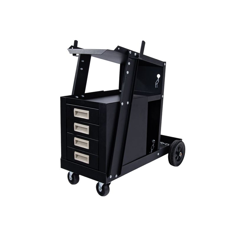 Casa si Gradina - Electrice - Echipamente electrice - Echipamente sudura - Carucior de sudura mobil cu 4 sertare, Geko G80088 - Infinity.ro