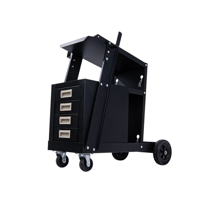 Casa si Gradina - Electrice - Echipamente electrice - Echipamente sudura - Carucior de sudura mobil cu 4 sertare, Geko G80088 - Infinity.ro